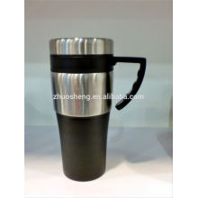 wholesales changeable insert paper travel mug, stainless steel coffee mug